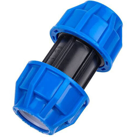 Raccords de tuyaux directs à connexion rapide en plastique PE 32 mm à 32 mm adaptés aux tuyaux PPR, PE, PVC et autres, accessoires d'arrosage de jardin