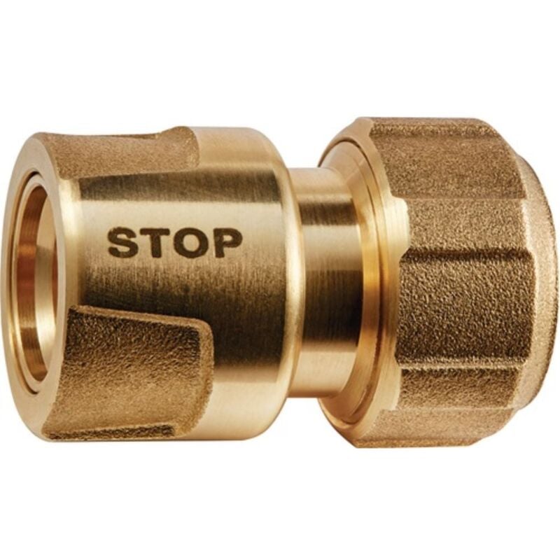 GEKA plus section de tuyau avec arret d'eau, 1/2"-13mm, MS DVGW