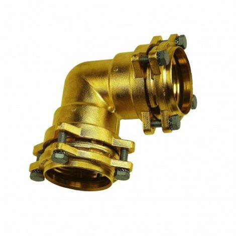 RACCORDS EN LAITON double coude - ARCH Dimensions : 90 mm
