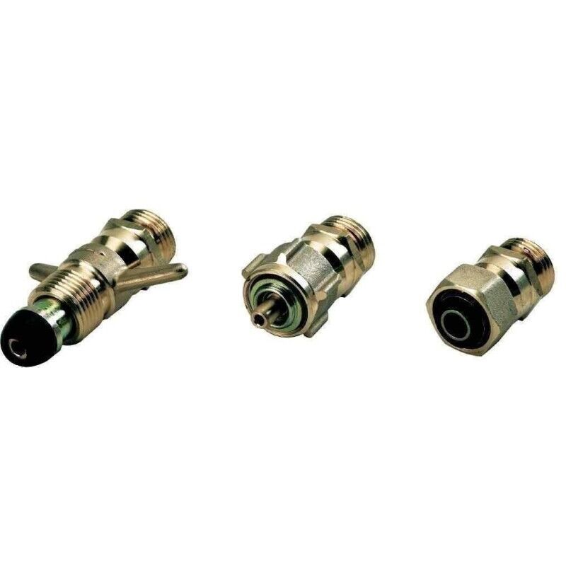 Raccords internationaux pour connexion bouteilles étrangères pour caravane et camping-car