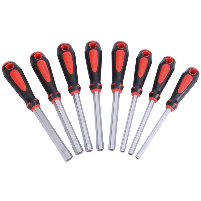 Jeux de 8 clés à tubes emmanchées 6 à 13 Sam Outillage