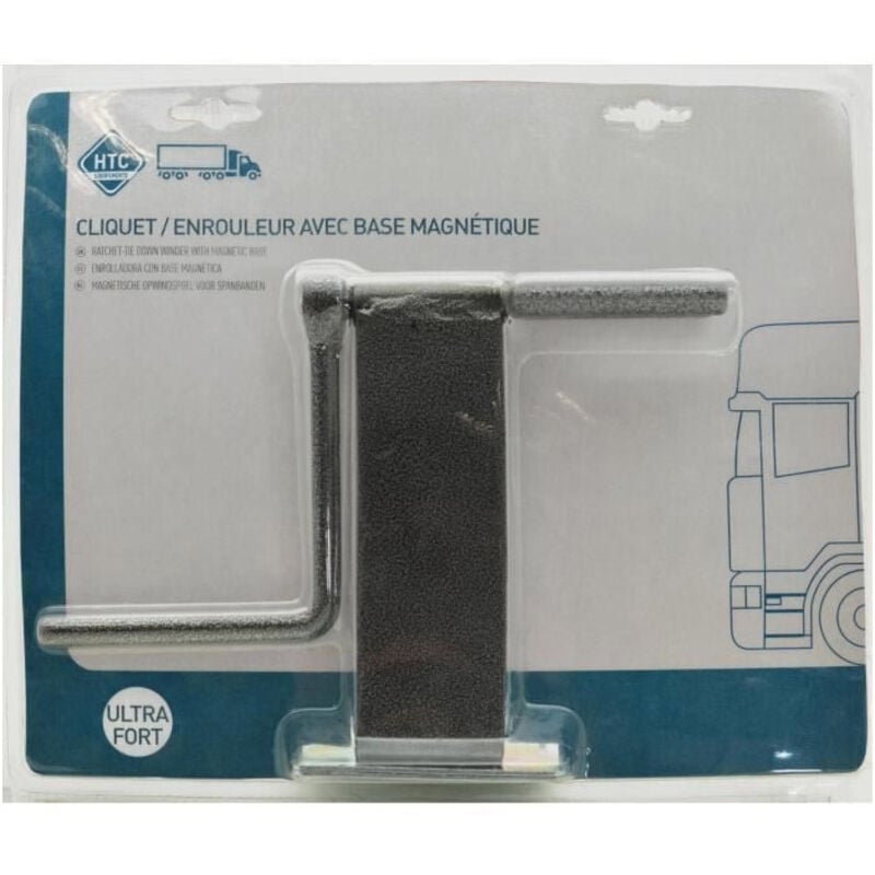 Htc Equipement - htc Enrouleur de Sangle avec Base Magnétique
