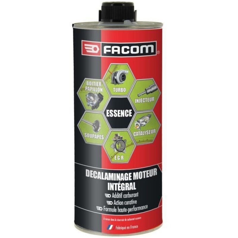 Huile-Additif decalaminage moteur integral essence curatif - 1L - Facom