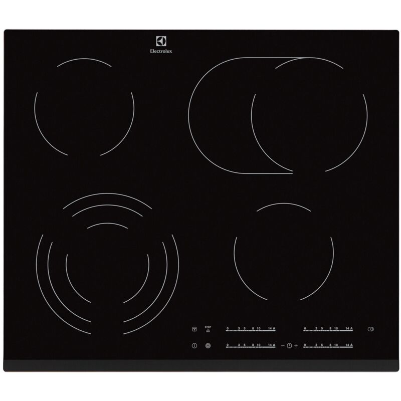 Electrolux - Plaque Vitrocéramique série 300 Radiant Hob 60 cm - EHF6547FOK