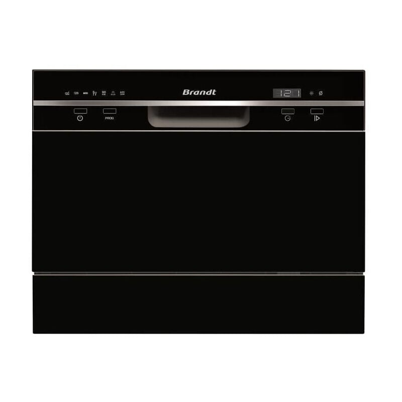 Brandt - Lave-vaisselle pose libre 6 Couverts 55cm f DFC6519B