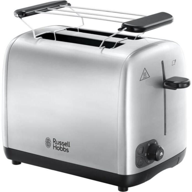 RUSSELL HOBBS Grille pain toaster electrique - 24080-56 - 2 fentes - Argent
