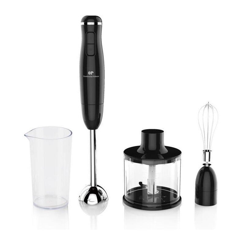 Continental Edison - CEHB01 Mixeur Plongeant- Noir