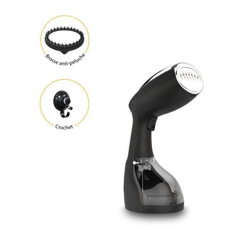 Steamone - s-travel Defroisseur vapeur a main 1400W - noir