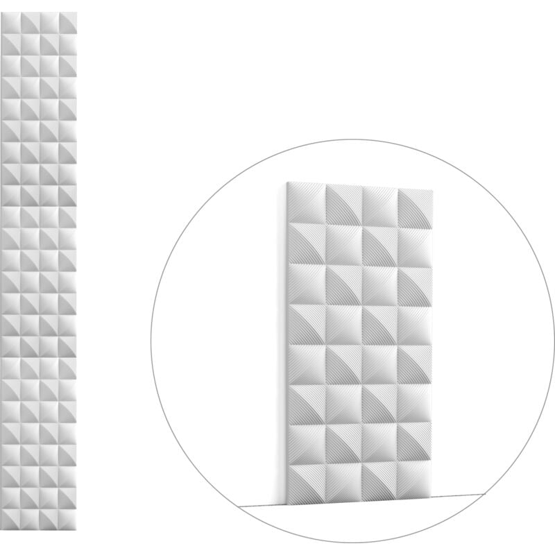 W113 cobble - Panneau Revêtement Mural Décoratif 3d 200x25x2,2cm (l x l x h) Orac Decor a l unité