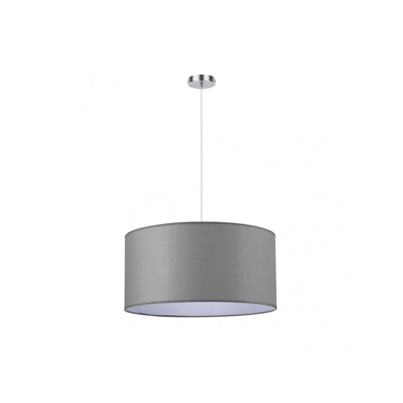 Fabrilamp Plafonnier chanza series en chrome/gris