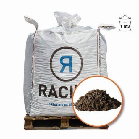 Racine – Terreau substrat pour regarnissage gazon sportif big bag 1 m³ – Favorise croissance rapide – Solution efficace pour terrains de sport