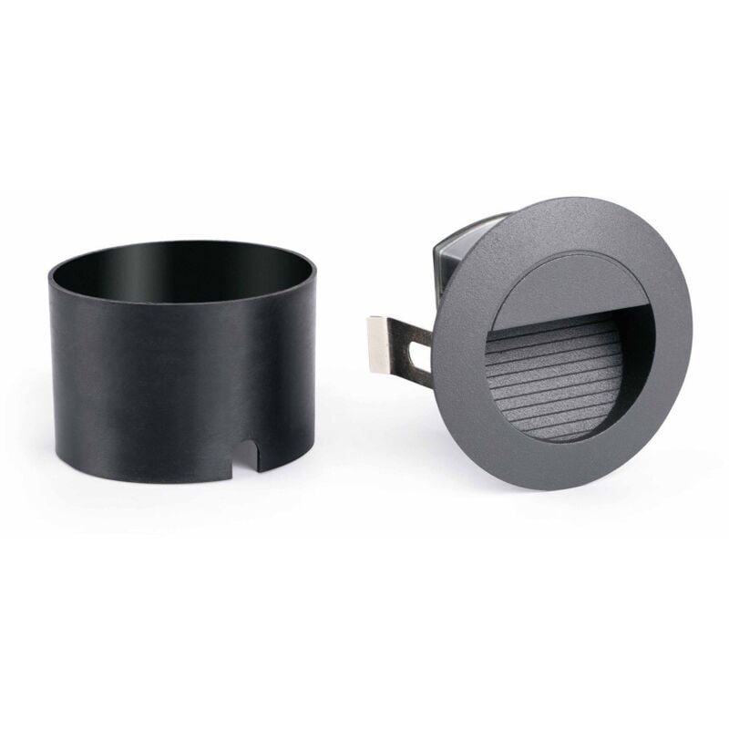 Faro Barcelona - racing - Lampe encastrable au mur gris foncé de faro 70403