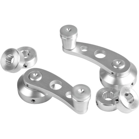 Racing Levers, kit leve alzacristalli - 6 cm - Alluminio