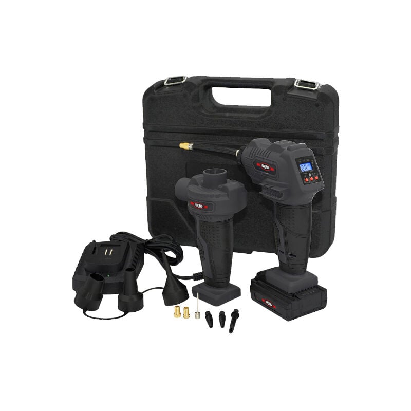 Racing - Pack compresseur + pompe à air 20V – raccompkit