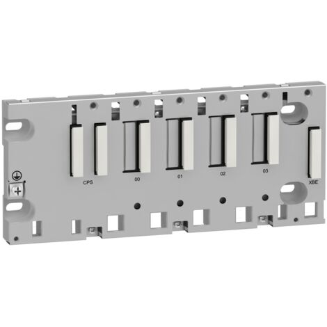 Rack 4 positions Bus X pour M340 - BMXXBP0400
