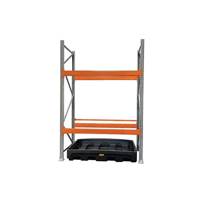 Matisère - Rack de stockage avec bac de rétention - Elément de départ - Utilisable uniquement avec un module de départ - 11463