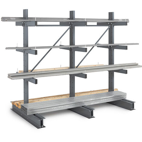 Rack cantilever leger 2 coté - Élément suivant : 2000x1000x700mm - Utilisable uniquement avec un module de départ - RAYCAN/3N/2C/60/S