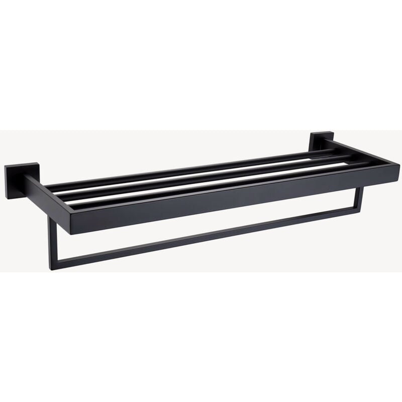 Kroos ® - Rack porte-serviettes Noir - Nara
