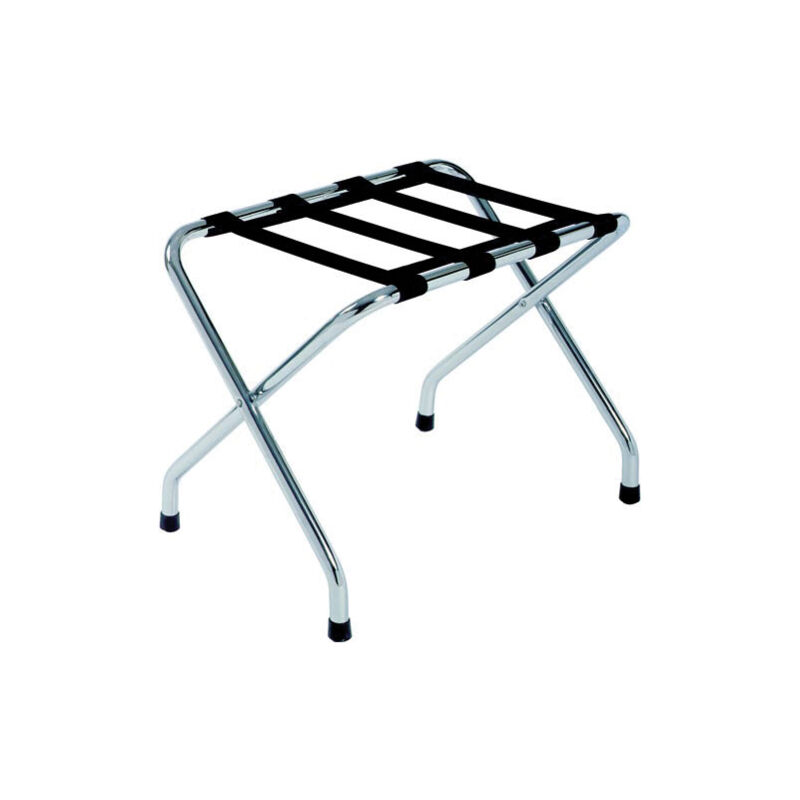 JVD - Rack à bagage acier chromé - Matériel professionnel