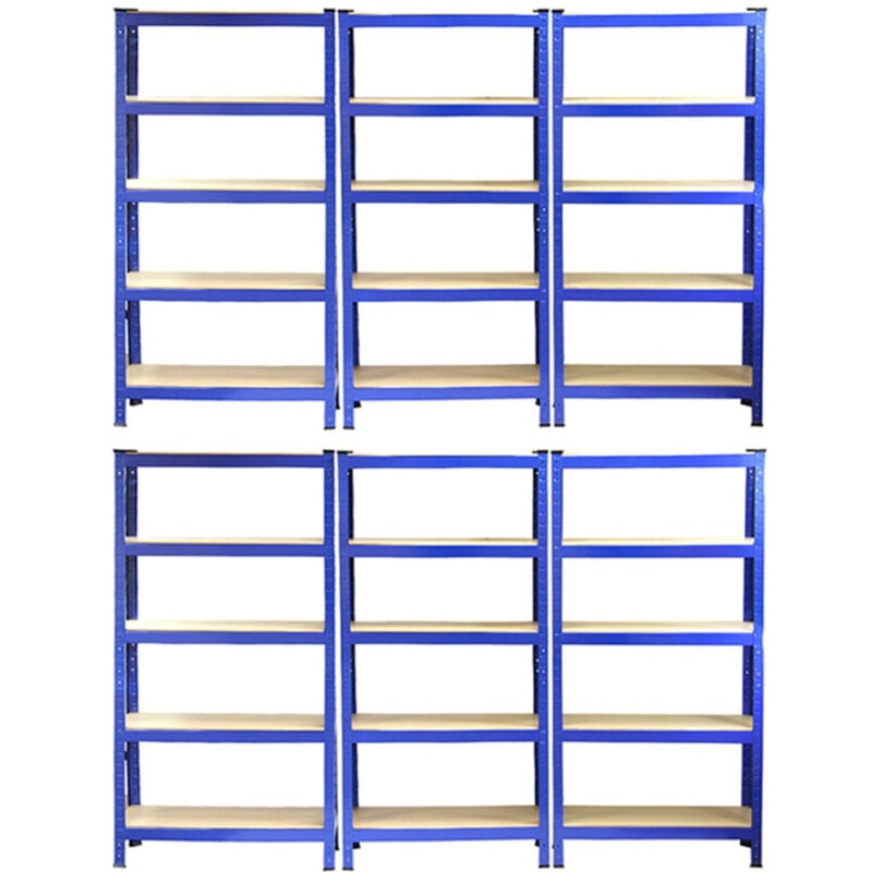 Monster Shop - Monster Racking T-Rax Heavy Duty Shelving Units, Blue, 75cm w,