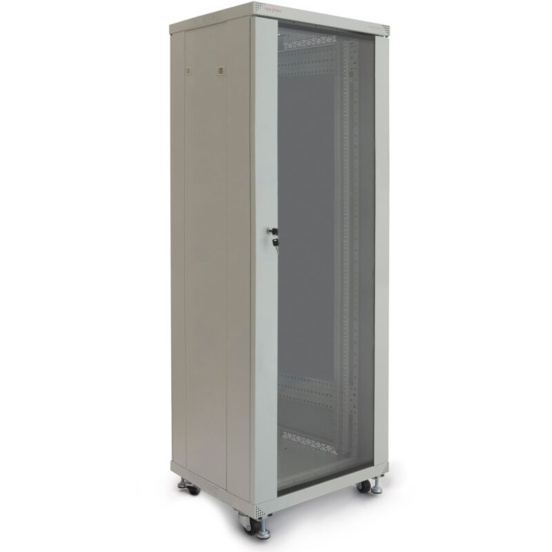 

Armario rack 19' de pie 33U 600x600x1600mm blanco MobiRack de - Rackmatic