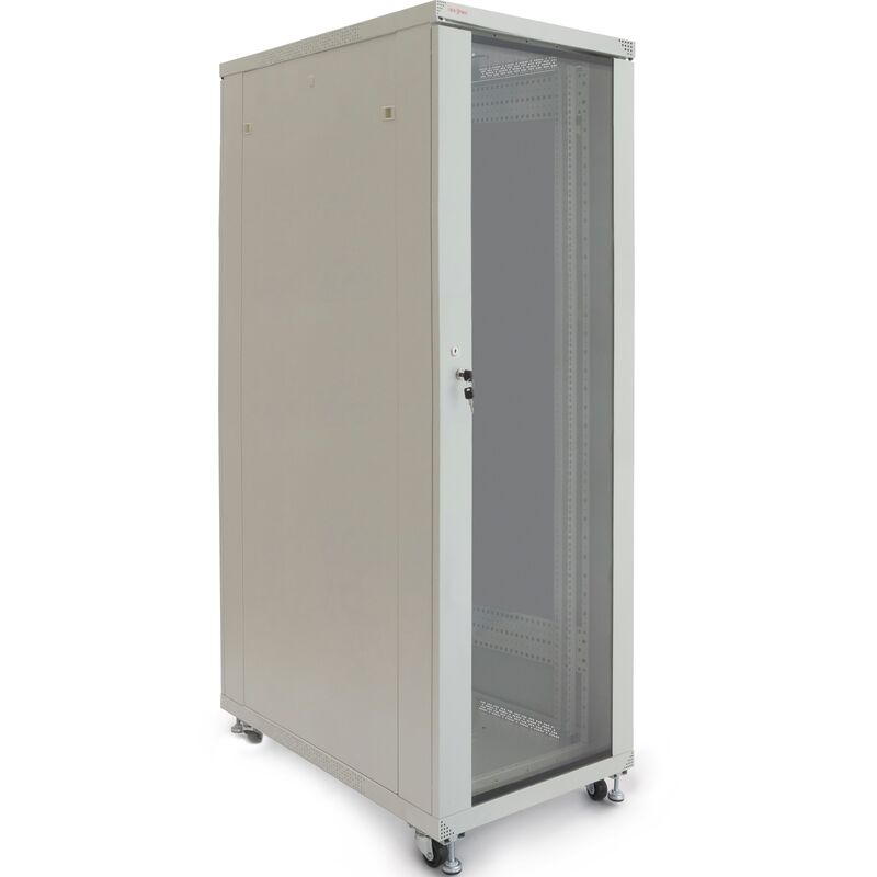 

Armario rack 19' de pie 42U 600x1000x2000mm blanco MobiRack de - Rackmatic