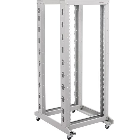 RackMatic - Armoire rack 19'' ouverte 29U 600x1000x1400mm blanc Open2 MobiRack by RackMatic