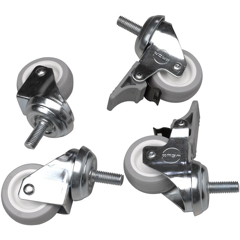Rackmatic - Casters for cabinets SOHORack of M10 Pack 4
