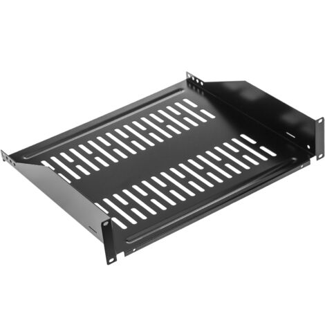 RackMatic - Plateau rack de montage avant 2U et profondeur de 400 mm