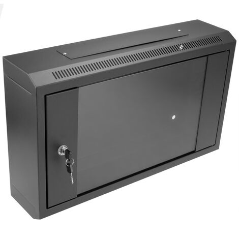 Server rack cabinet 19 6U mural 600x450x375mm SOHOrack ASW DIY RackMatic