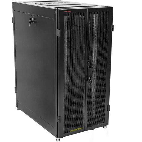 Server rack cabinet 19 22U 600x600x1090 mm floor standing black