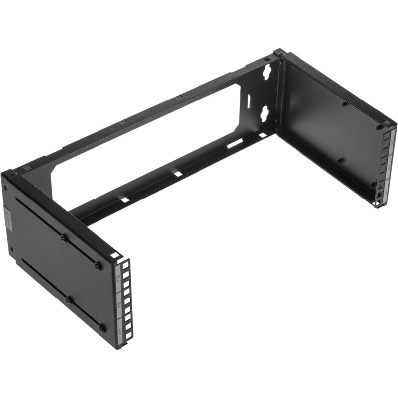 Rackmatic - Struttura rack 19 da parete nera 3U