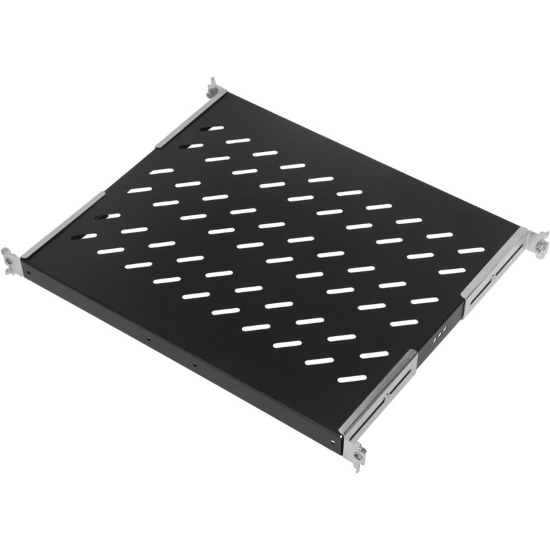 Rackmatic - Vassoio rack fisso regolabile 1U 370mm...