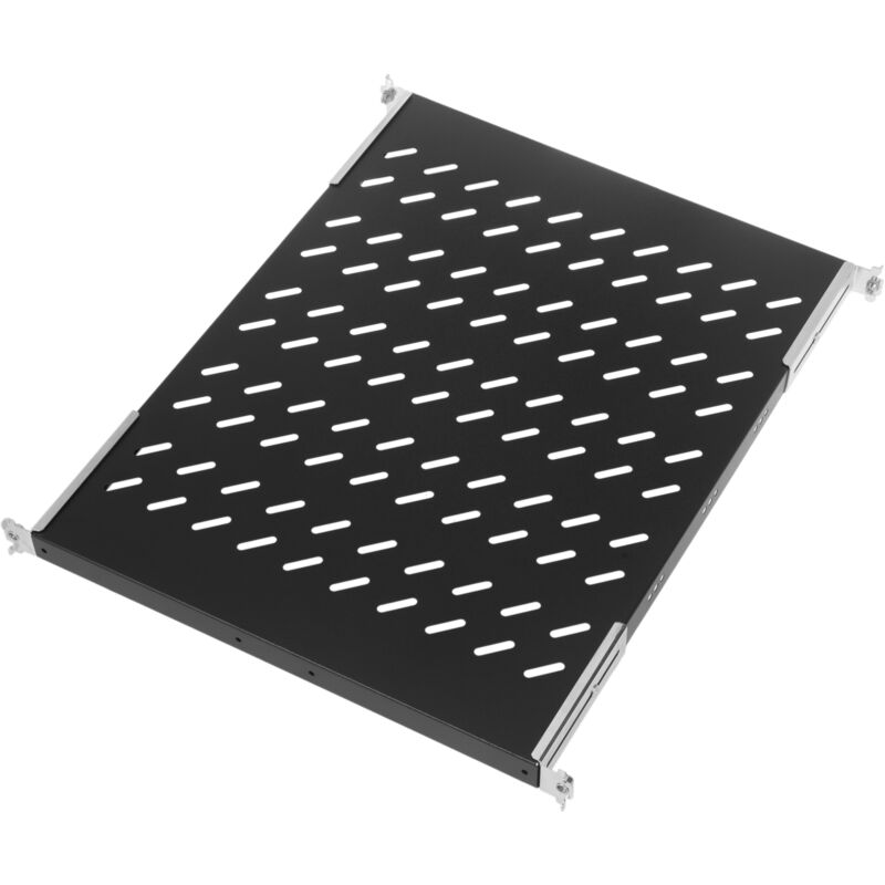 Vassoio rack fisso regolabile 1U 570mm - Rackmatic...
