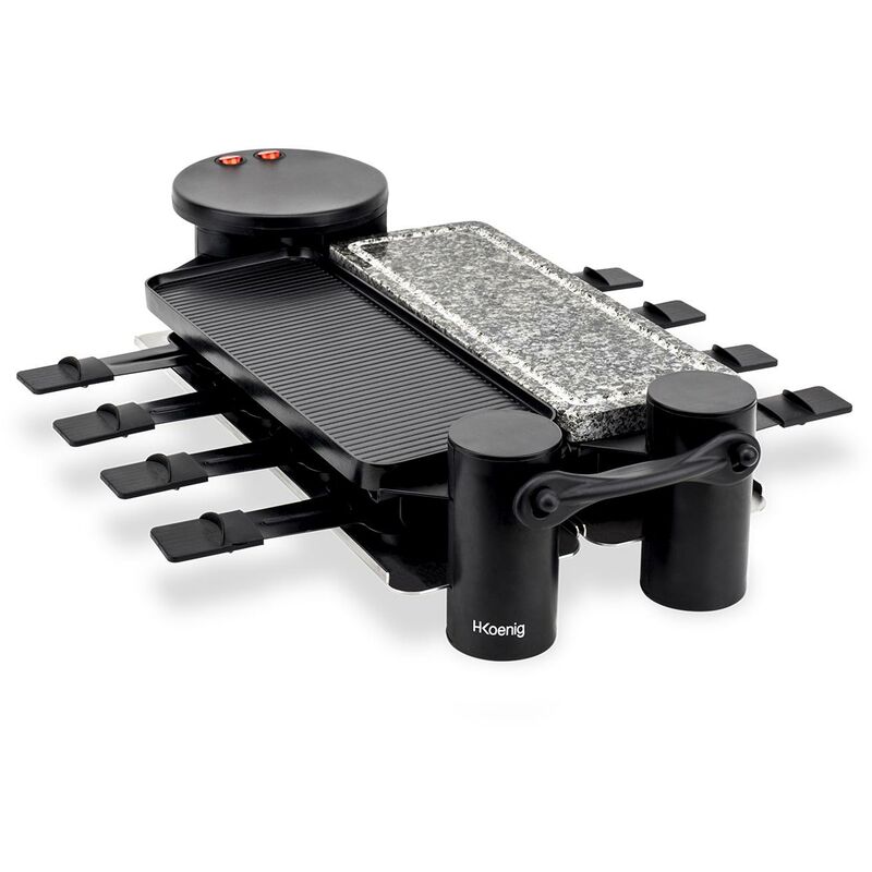 

H.Koenig Raclette y Grill 4 en 1 Convival Design RP360 1200W