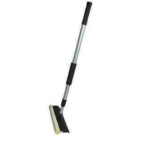 Raclette à vitre avec manche téléscopique pour caravane et camping-car