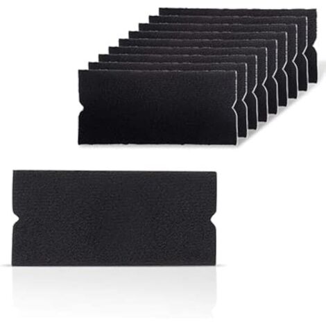 Raclette Accessoires Tissu Feutre Edge Scratch Gratuit Souple Wet Dry Feutre pour la Voiture d'emballage Scraper (Non Inclus Raclette)
