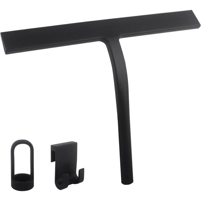 XVX - Raclette de Douche, 28cm Raclette de Douche Nettoyage sans, avec Support en Silicone Raclette Douche, pour Douche,, carrelage, Miroir, fenêtre