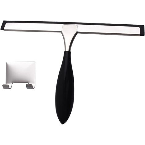 Raclette de douche à fixer sur la porte - Raclette en verre - Sans perçage - St