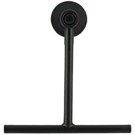 Raclette de douche pp/tpr sur ventouse - noir - Tendance