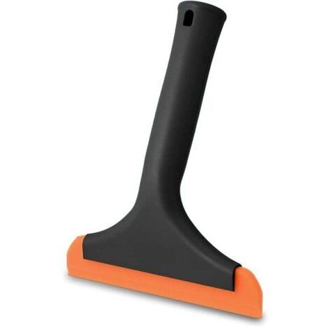 Raclette de Douche Silicone, raclette de douche, petite taille pour voiture Raclette, nettoyeur de vitres, salle de bain, pare-brise de nettoyage, Noir