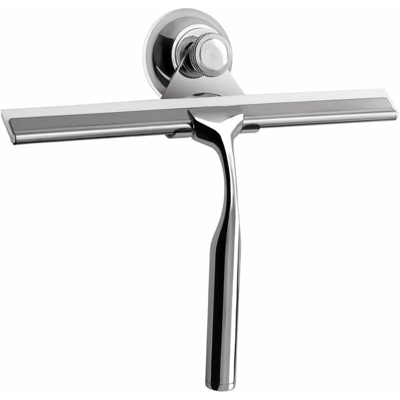 Raclette De Douche Vitre Raclette l'eau De ménage en Acier Inoxydable Nettoyage Raclette pour Salle De Bain Fenêtre