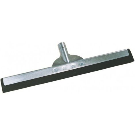 Raclette de sol métallique renforcée double mousse 44cm. douille métallique Ø 24 mm. sans manche - SOFOP