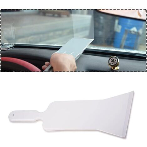 Raclette en Silicone Polyvalente pour Fenêtre, Covering Outils de Film de Fenêtre de Voiture, pour L'installation de Films sur Les Vitres de Voiture, Le Nettoyage des Vitres Avant et Arr