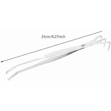 Raclette et Pince Bonsai 2 en 1, Stainless Steel Garden Tool, Taille 210mm x 33mm, Anti-dérapant