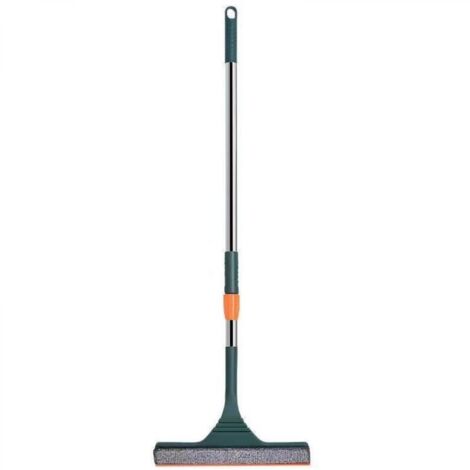 Raclette extensible pour le nettoyage des vitres de douche et des parois de douche carrelées.