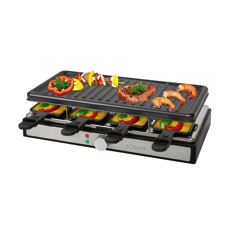 Bomann - Raclette gril 8 personnes rg 6039 cb Noir