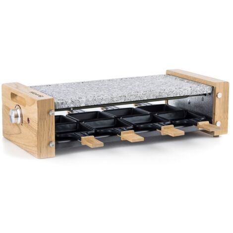 Raclette-Grill 1200 W für 8 Personen + Grillstein - WOD8 - h.koenig