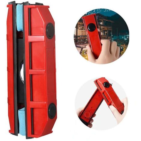 Lave Vitre Magnétique,Nettoyeur Vitre Magnétique,Double Nettoyant