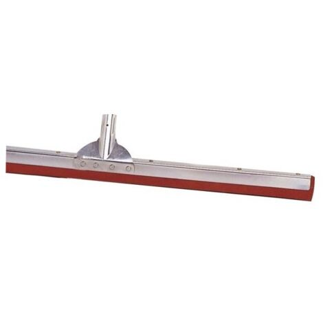 Raclette metal sol industrie douille renforcee pro 45 cms m rouge